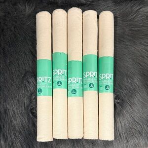 NWT Spritz Reusable Cream Cotton Table Runners (5)